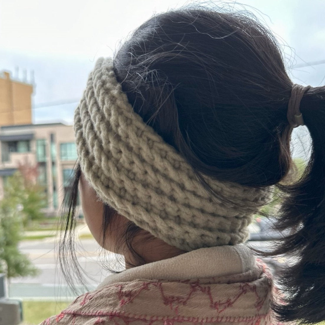 Bernat Forever Fleece Crochet Earwarmer Headband