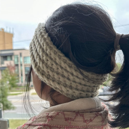 Bernat Forever Fleece Crochet Earwarmer Headband