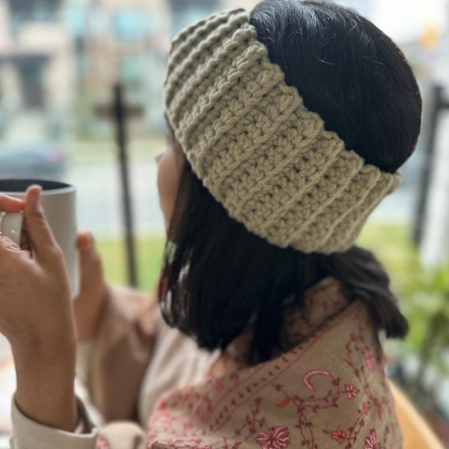 Bernat Forever Fleece Crochet Earwarmer Headband