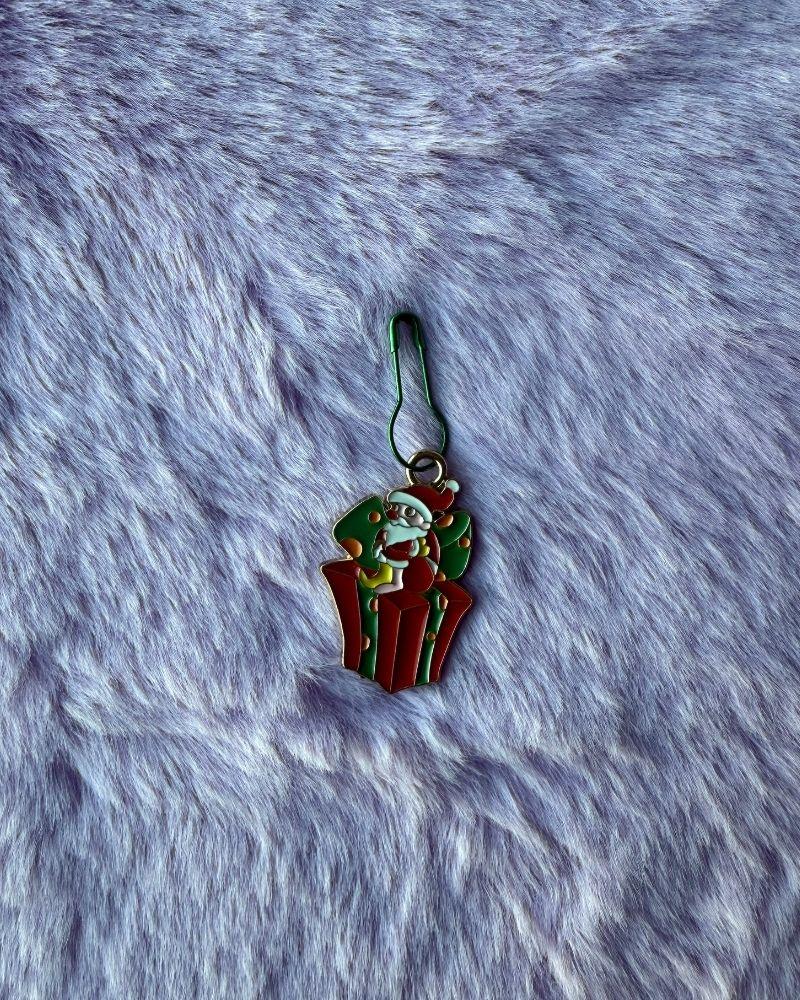 Christmas Charm Stitch Markers for Crochet & Knitting (Set of 3)