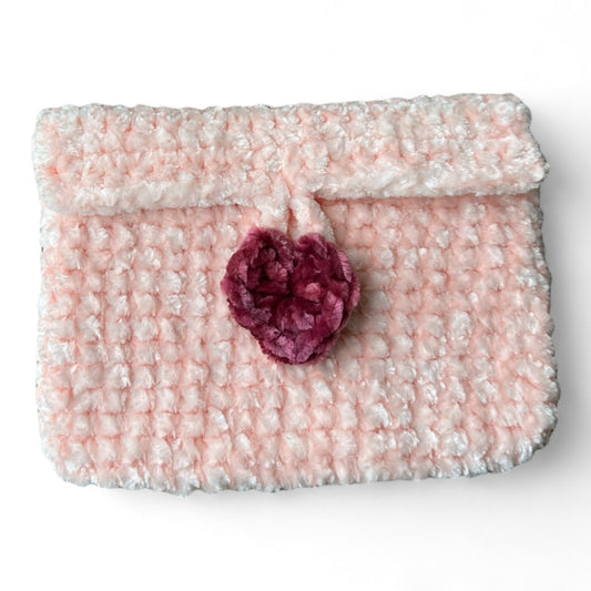 Crochet Coin Purse White Background
