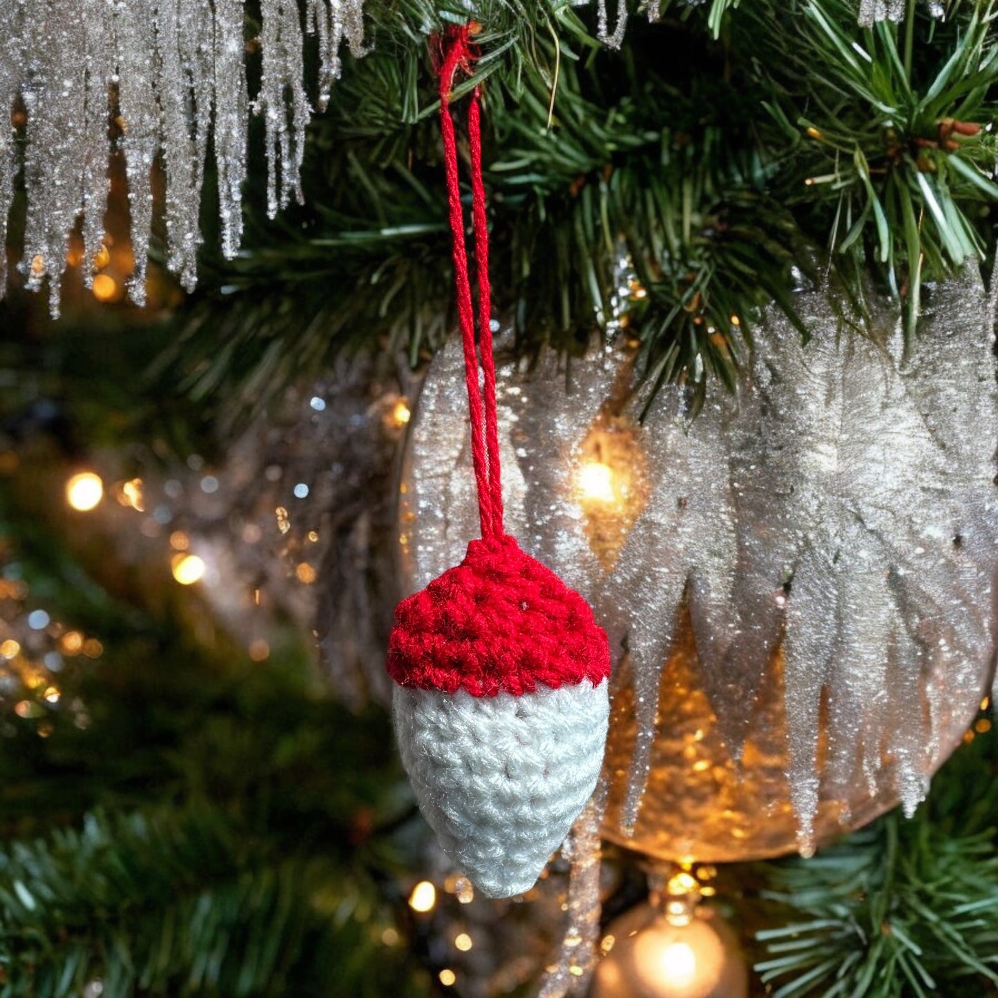 Christmas Tree Ornaments Crochet Pattern