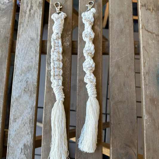 Bernat Macrame Keychain