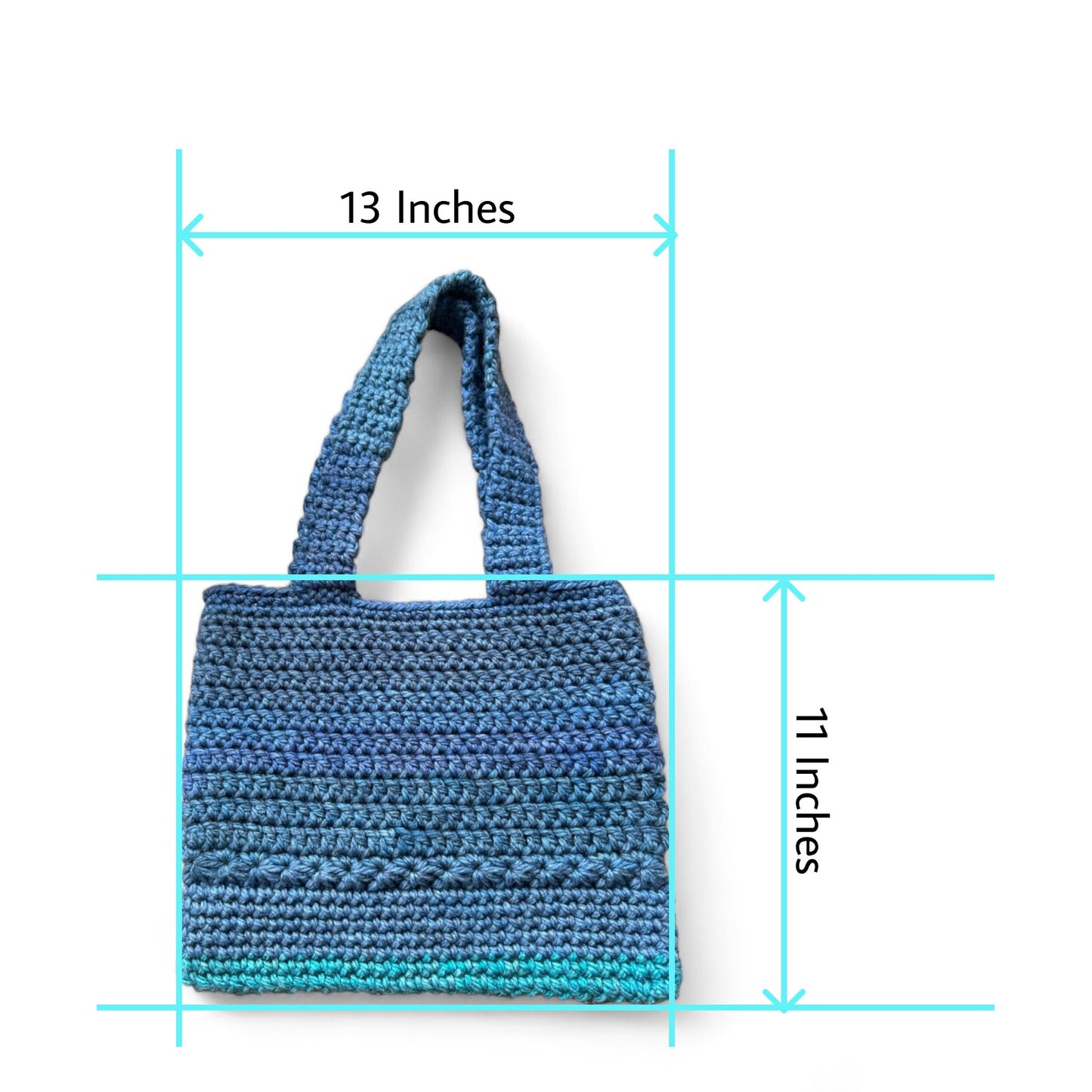Ocean Lights Crochet Tote Bag Pattern