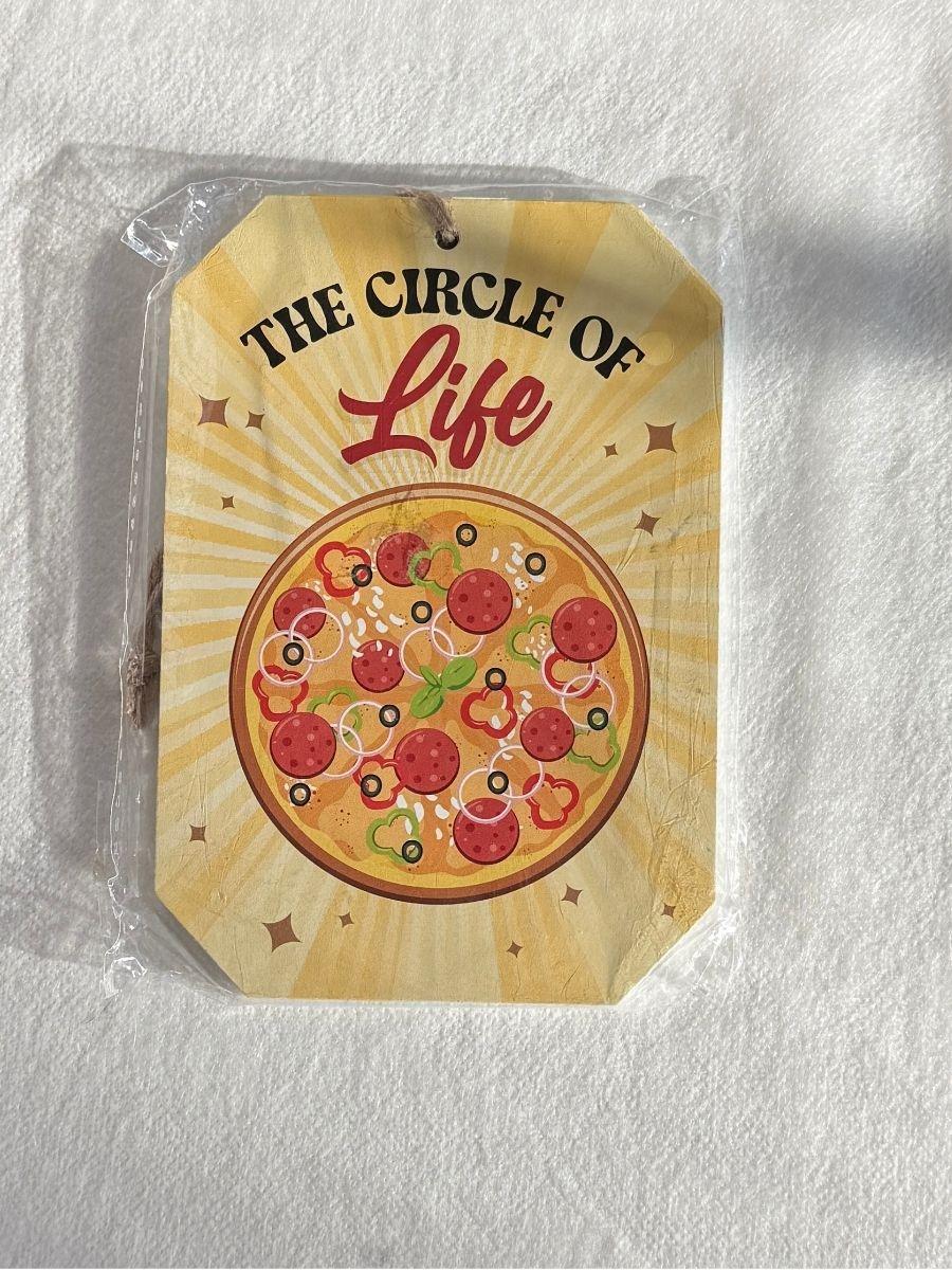 Wooden Quote Written Wall Hanging Tile