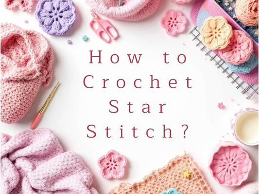 How to crochet star stitch?