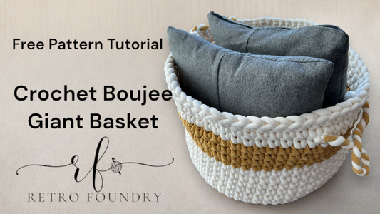 Crochet Boujee Basket Pattern Tutorial