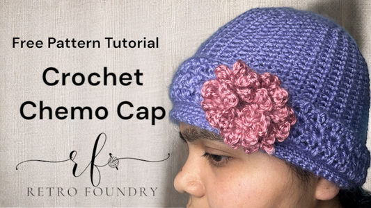 Crochet Cancer Chemo Cap Tutorial | Support World Cancer Day 2024 🎗️