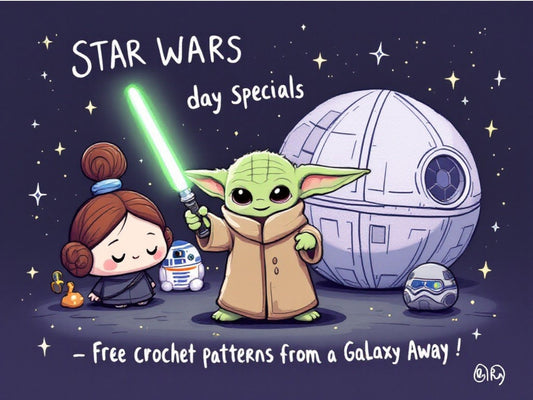 Star Wars Day Specials – Free Crochet Patterns from a Galaxy Far, Far Away