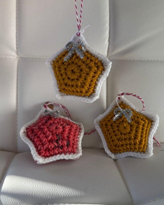 Handmade Star Christmas Ornament