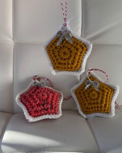 Handmade Star Christmas Ornament