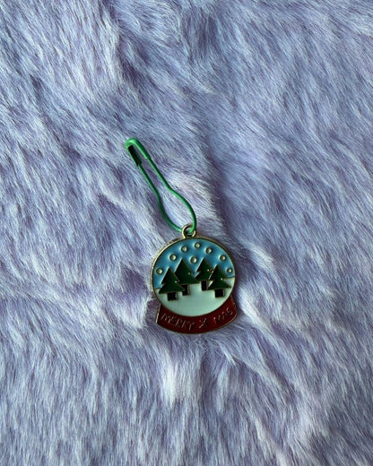 Christmas Charm Stitch Markers for Crochet & Knitting (Set of 3)