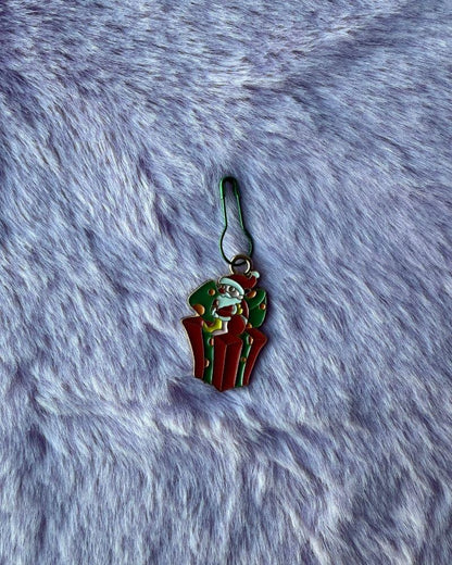Christmas Charm Stitch Markers for Crochet & Knitting (Set of 3)