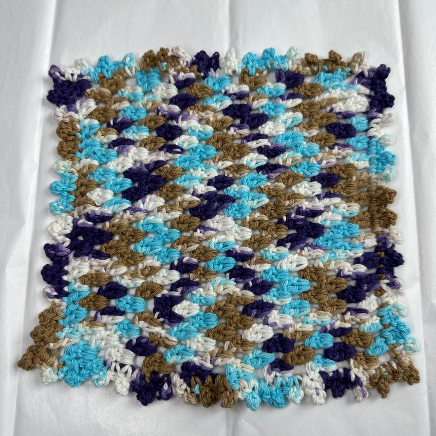 Cotton Crochet Dishcloth