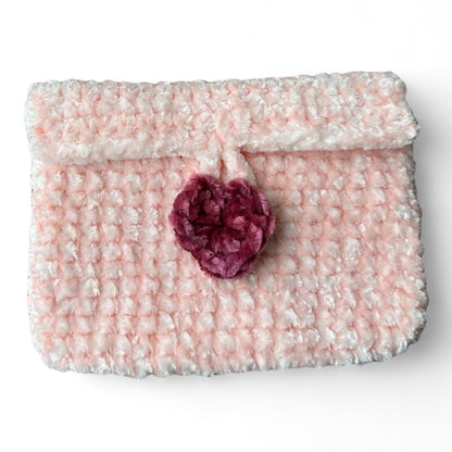 Crochet Coin Purse White Background