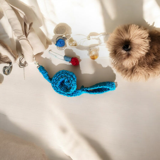 Crochet Dog Leash Life Style Image