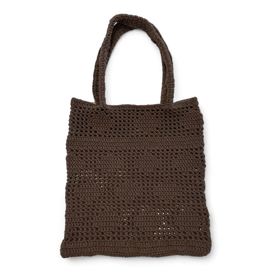 Crochet Market Bag White Background