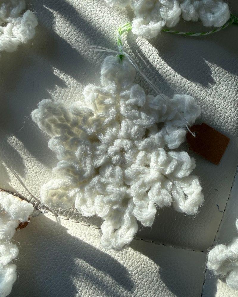 Handmade Snowflake Christmas Ornament