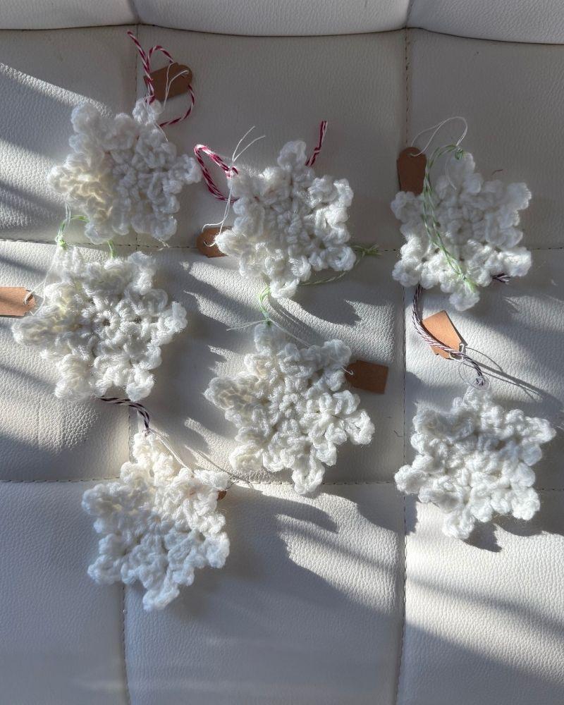 Handmade Snowflake Christmas Ornament