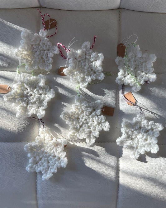 Handmade Snowflake Christmas Ornament