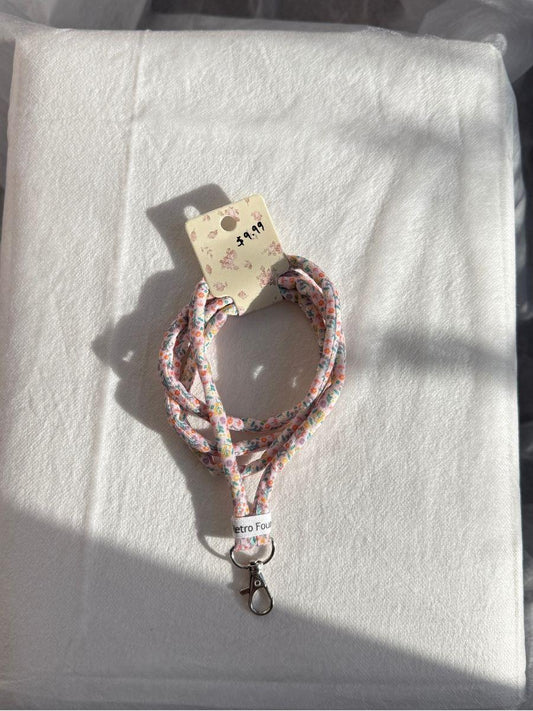 Handmade Floral Print Phone Sling – Lightweight Fabric Strap (Without Gasket)