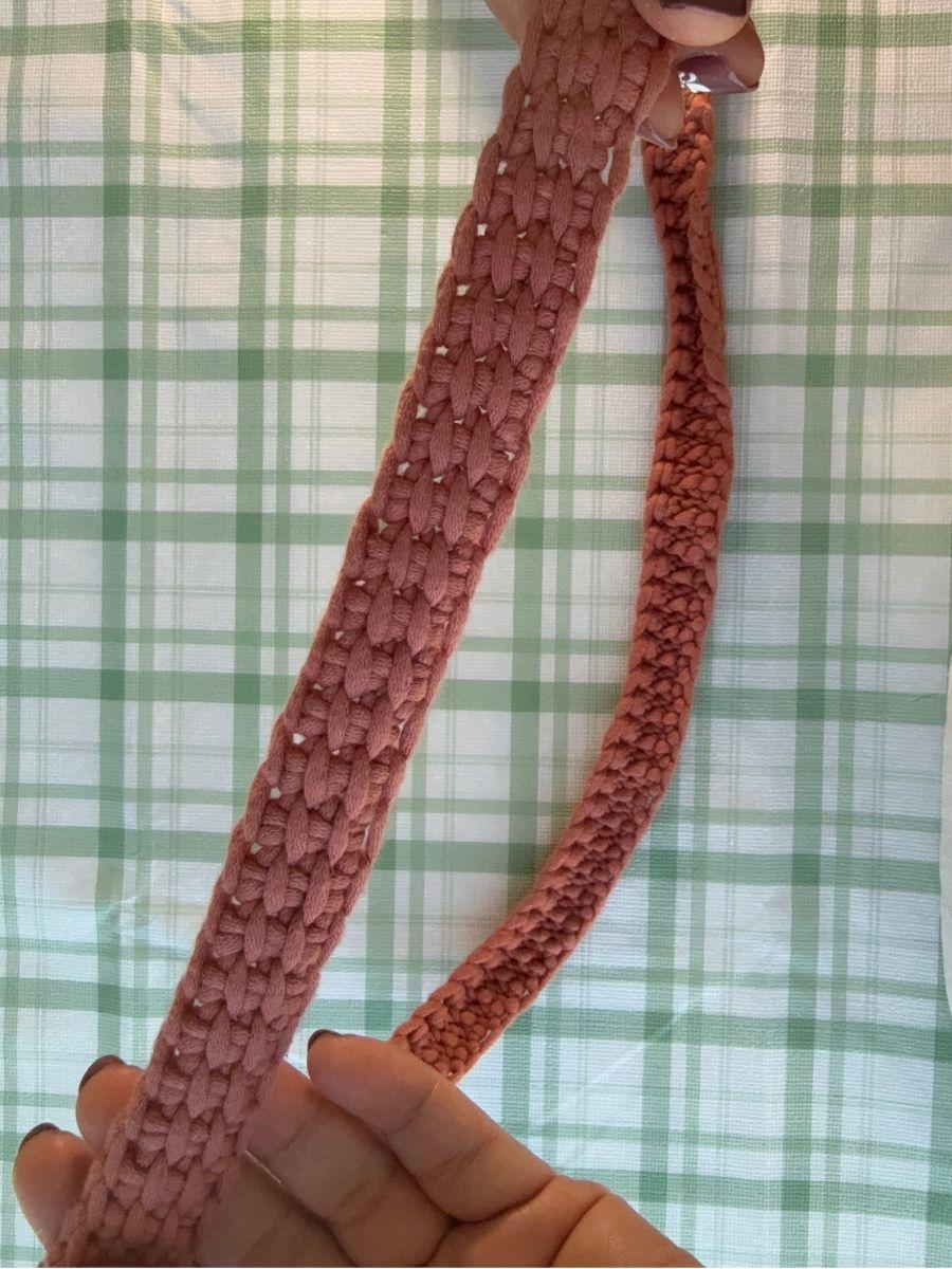 Handmade Tunisian Crochet Phone Cross Body Strap - Soft, Hands-Free & Everyday Durable