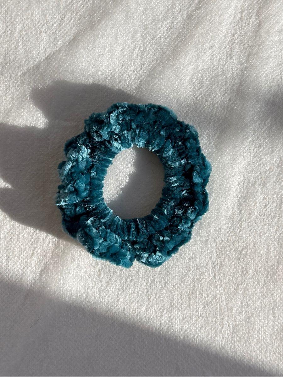 Handmade Velvet Crochet Scrunchies (Buy 3 for $5)