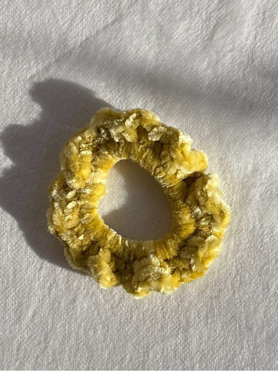 Handmade Velvet Crochet Scrunchies (Buy 3 for $5)