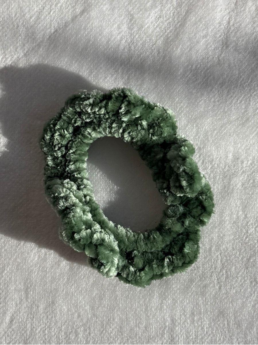 Handmade Velvet Crochet Scrunchies (Buy 3 for $5)