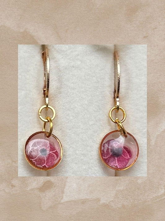 UV Resin Earrings — Handmade, Limited Edition